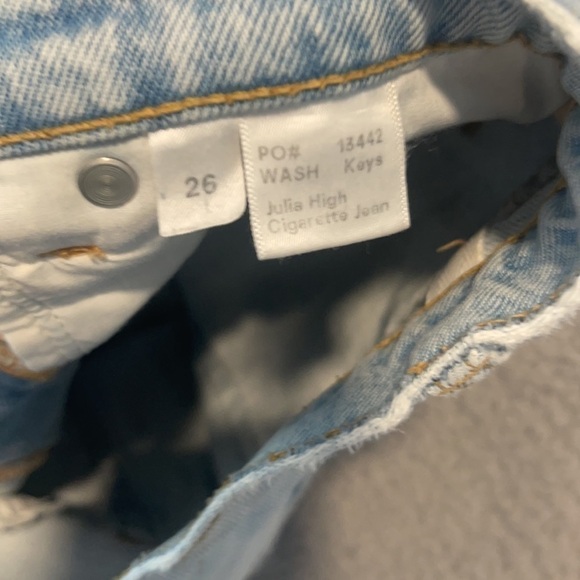 Reformation Julia high cigarette jean size 26 - Picture 13 of 13